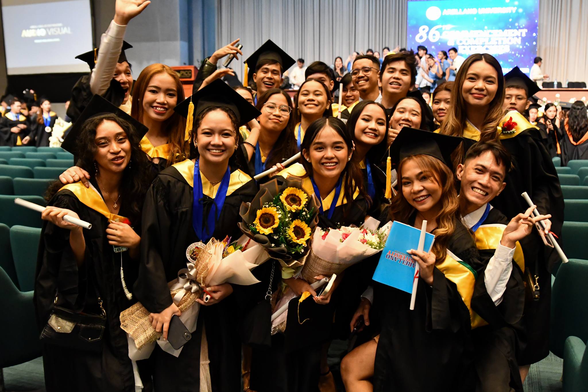 Arellano University Holds its 86th Graduation Ceremony at the PICC
