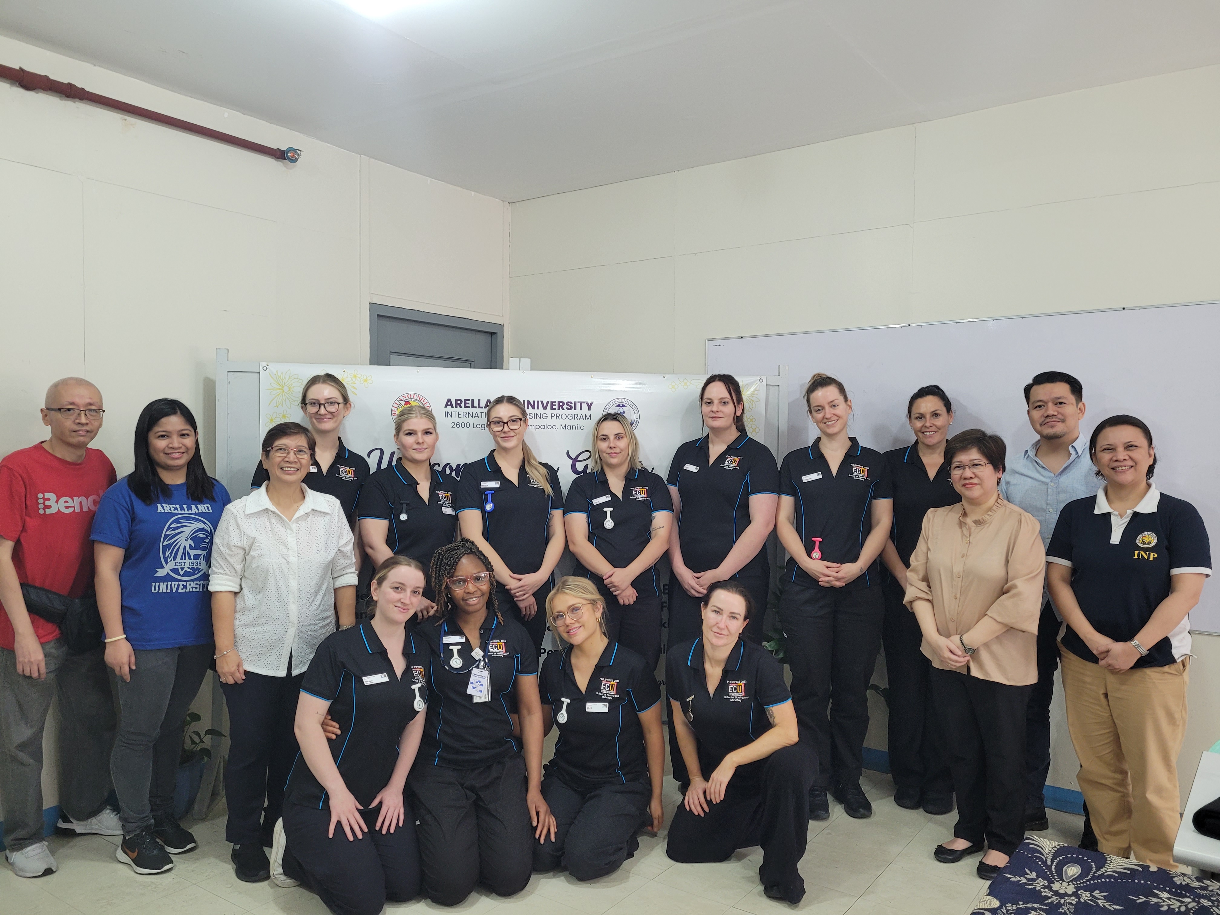 Australian Student Nurses from Edith Cowan University Engage in Two-Week Immersion under the Community Clinical Placement Program of Arellano University