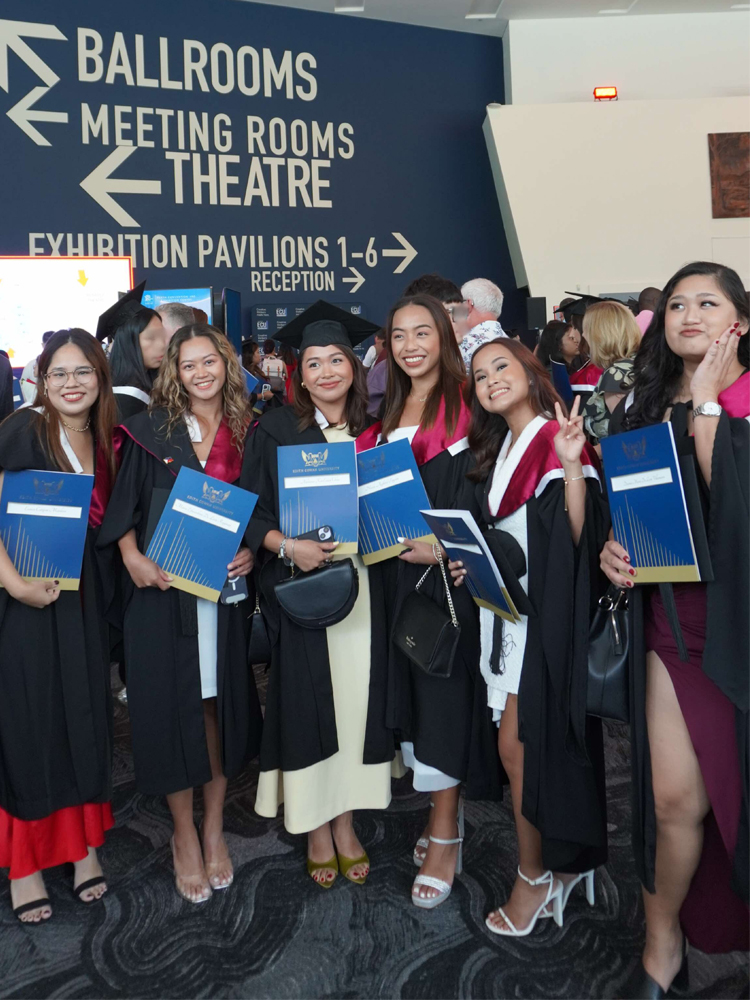 AU-INP Filipino Students Achieve Nursing Dreams at ECU Graduation in Perth