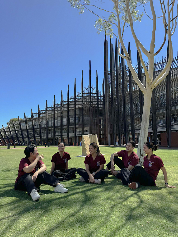 New Batch of Students from AU-INP Joins ECU for February 2025 Intake