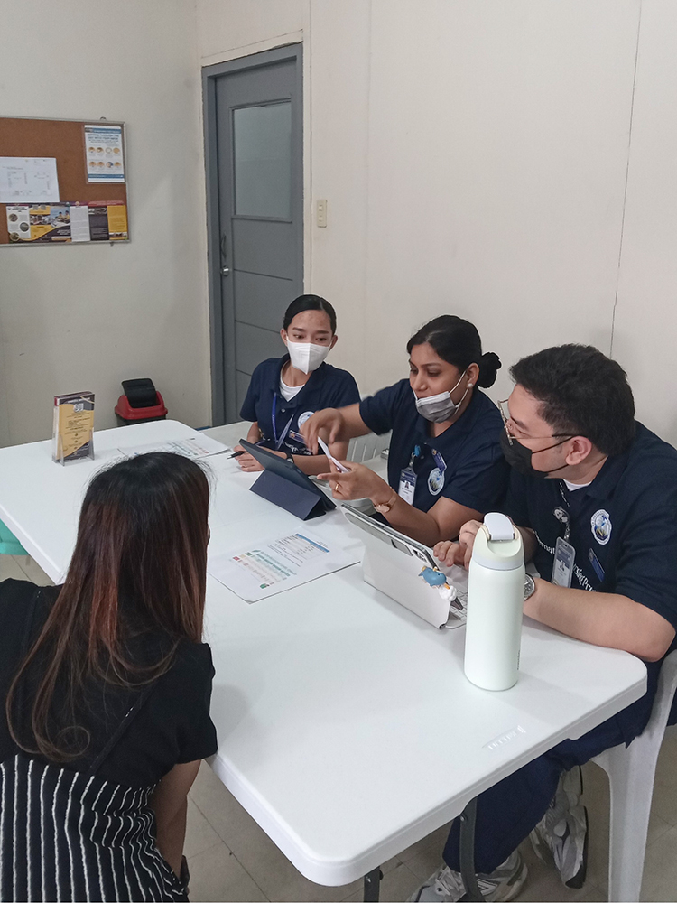 AU-INP Students Lead Successful Health Fair