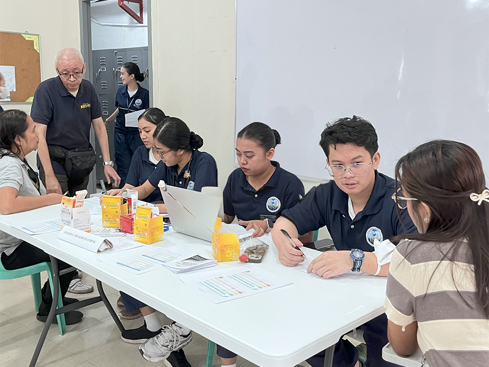 AU-INP Students Lead Successful Health Fair