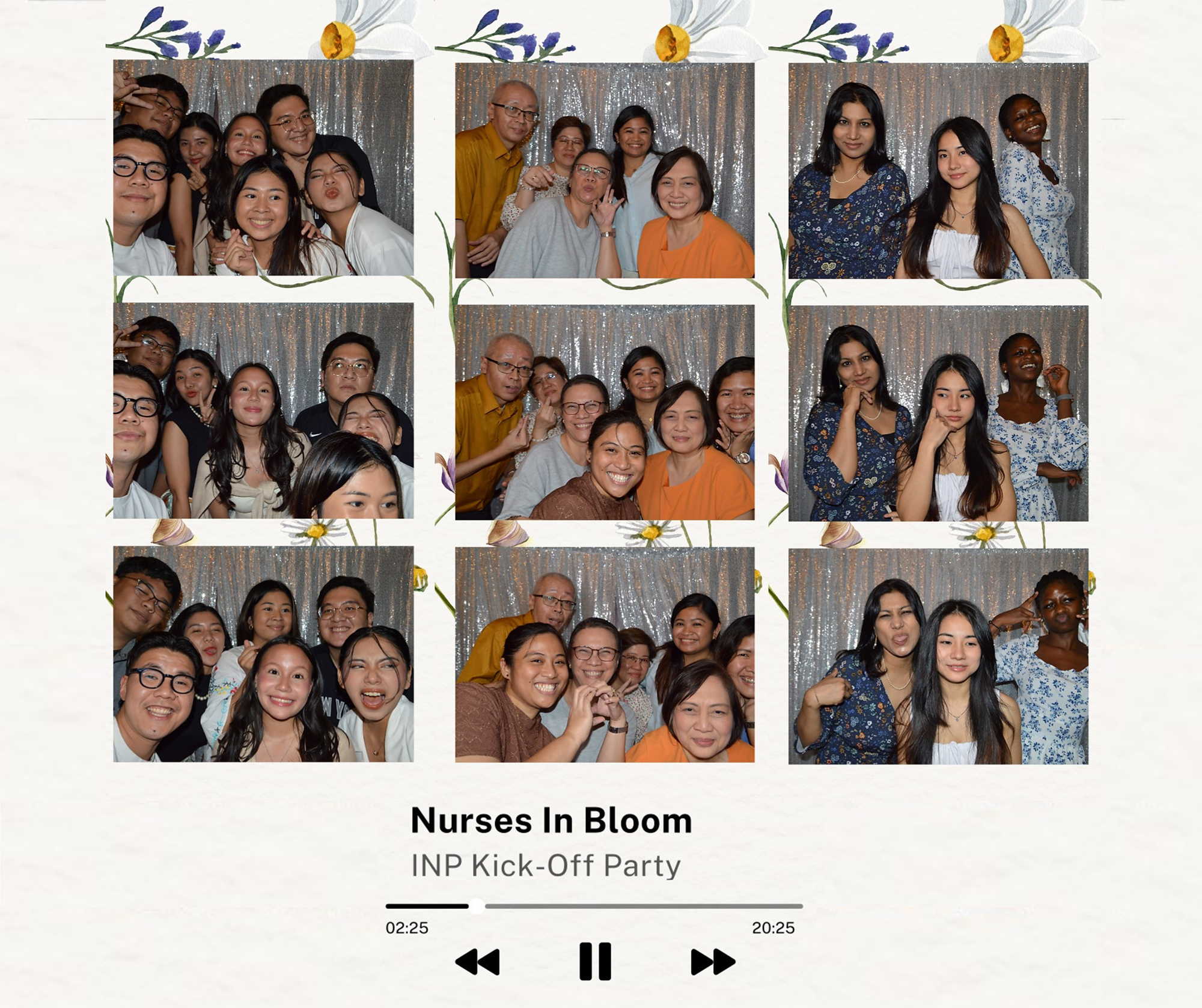 AU-INP Nursing Students Celebrate Camaraderie at Get-Together Party