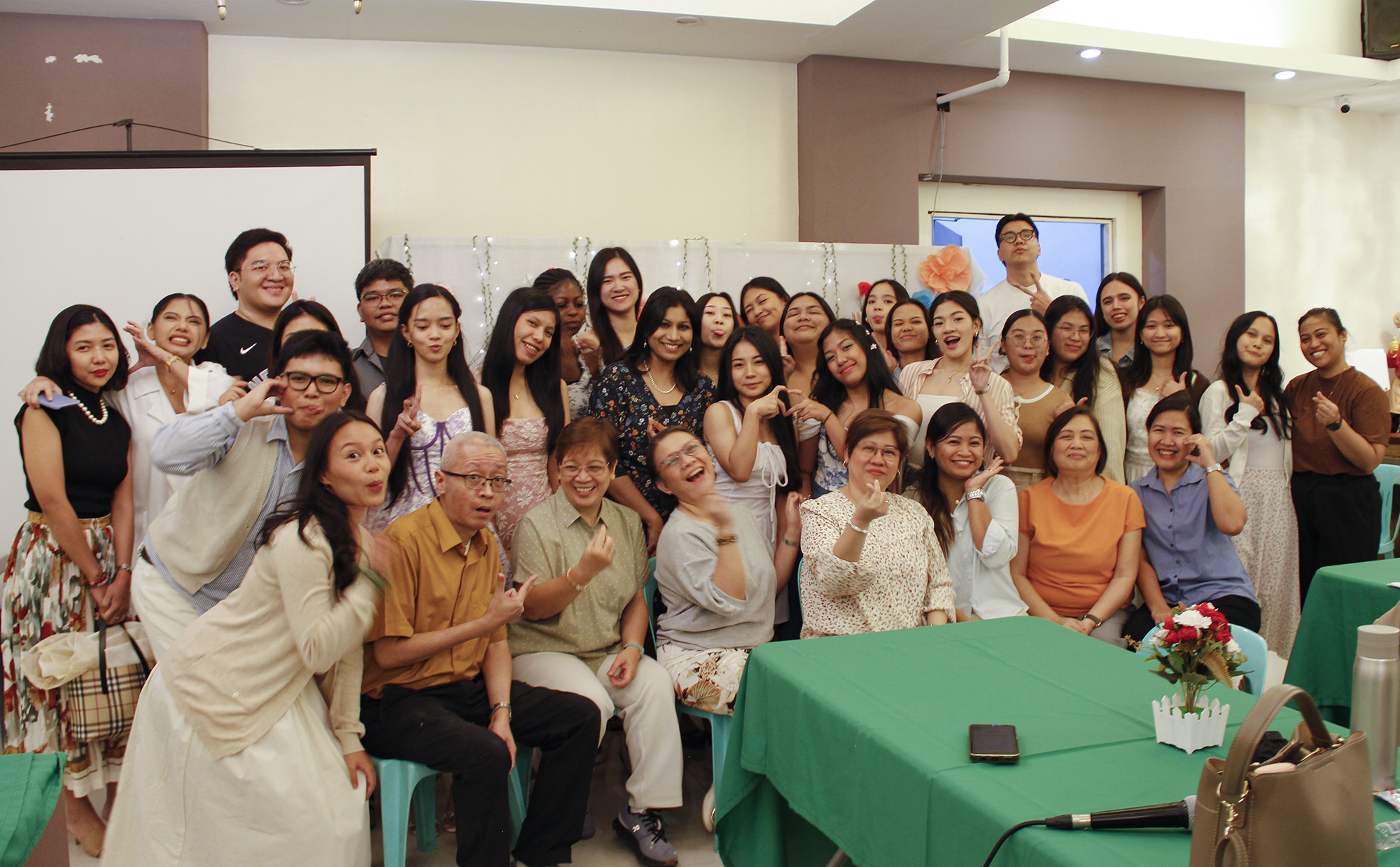 AU-INP Nursing Students Celebrate Camaraderie at Get-Together Party