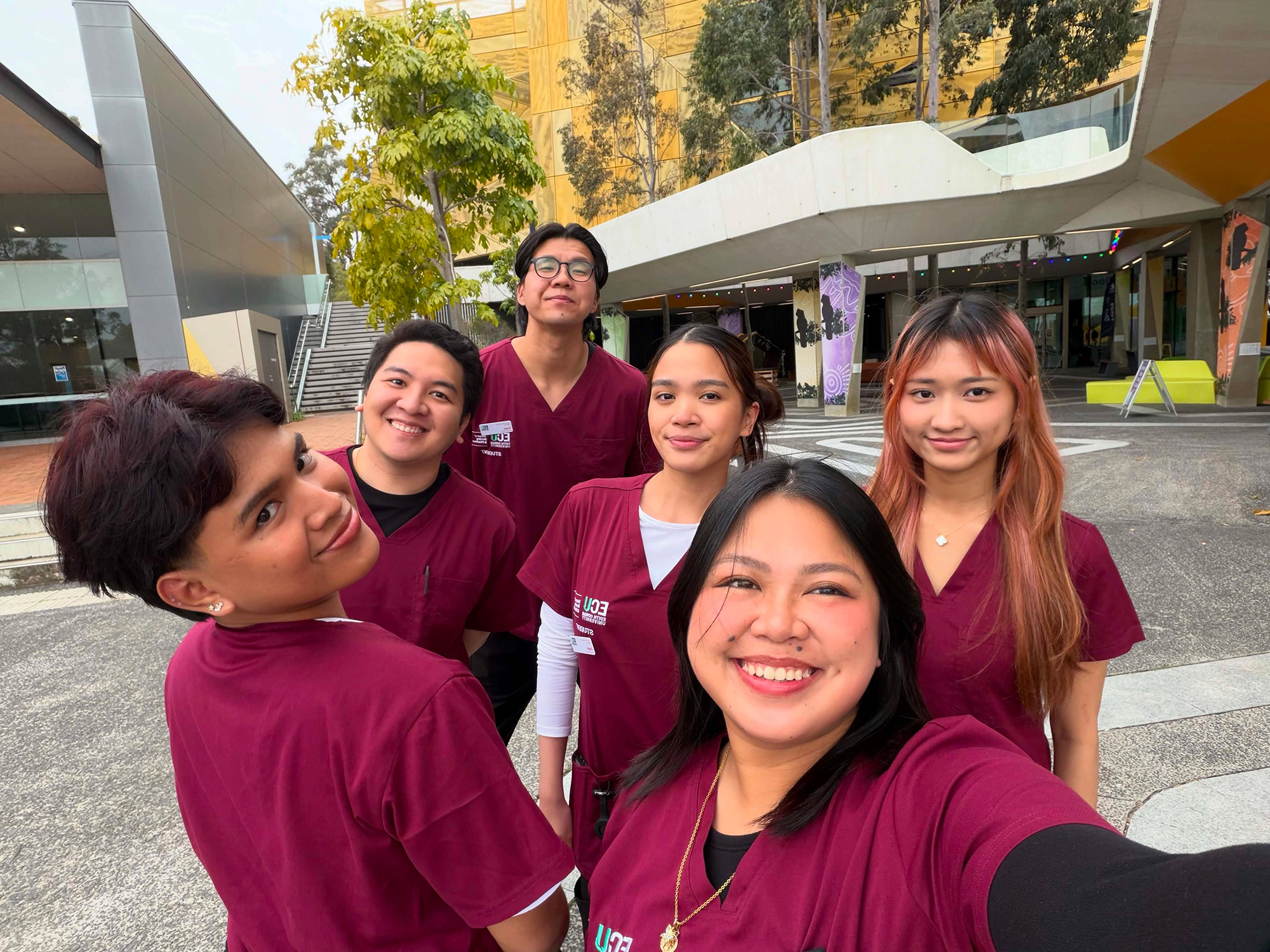 Next-Gen Healthcare Leaders: AU-INP Students Touch Down at ECU Joondalup