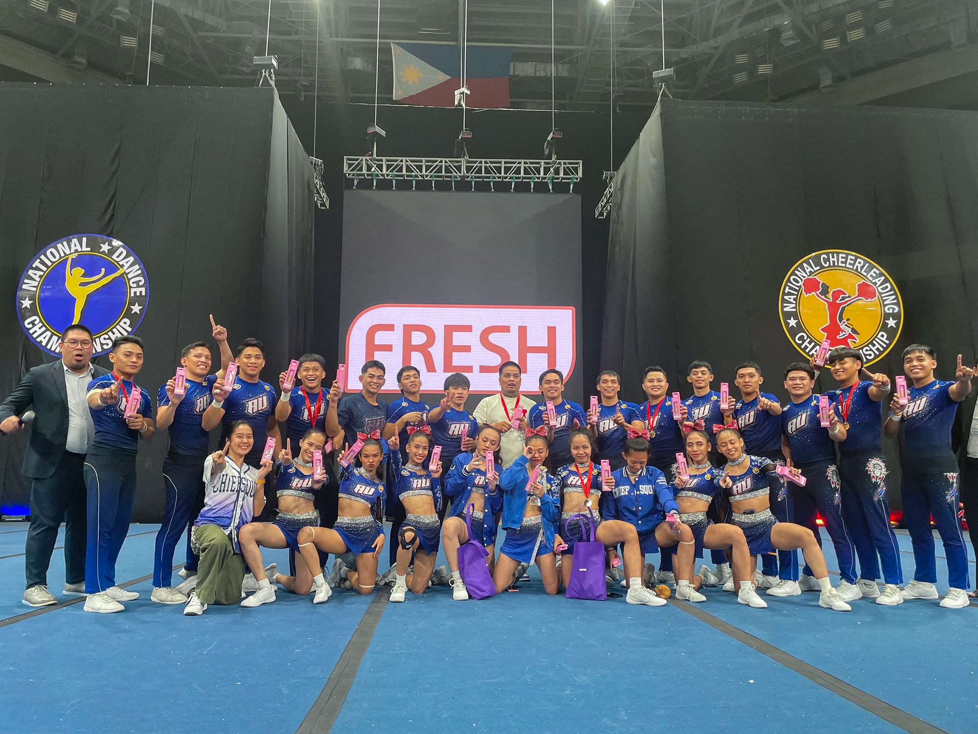 AU ChiefSquad Rules NCC Mat After Bagging 3 Gold Medals