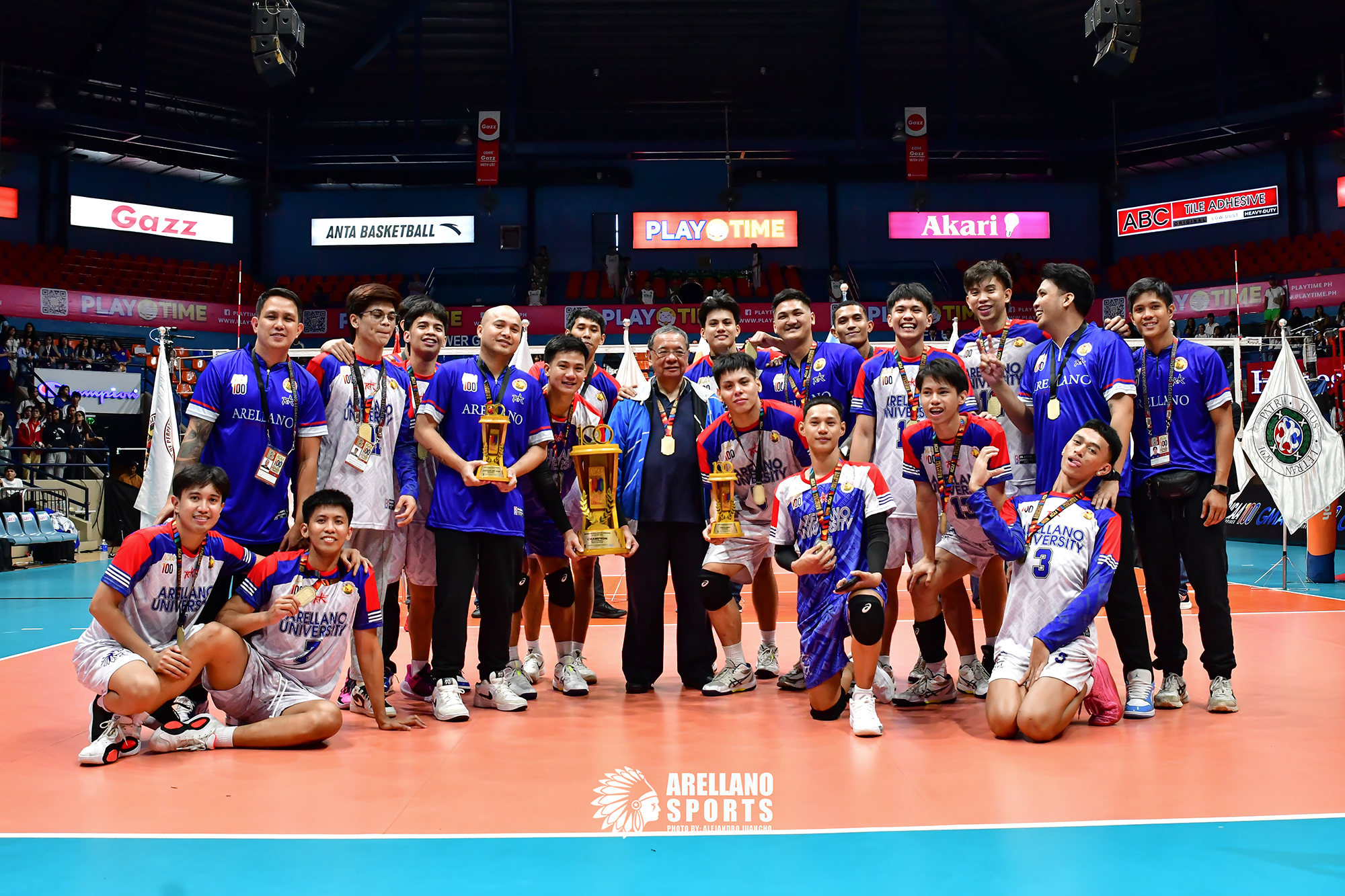 Arellano Chiefs Finally Strike Gold, Win First NCAA Volleyball Title After 16-Year Wait